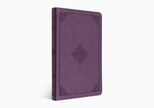 ESV Value Thinline Bible (Lavender, Ornament Design)