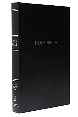 NKJV, Pew Bible, Hardcover, Black, Red Letter, Comfort Print: Holy Bible, New King James Version