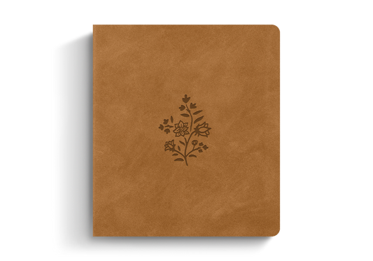 ESV Journaling Study Bible - Nubuck Caramel